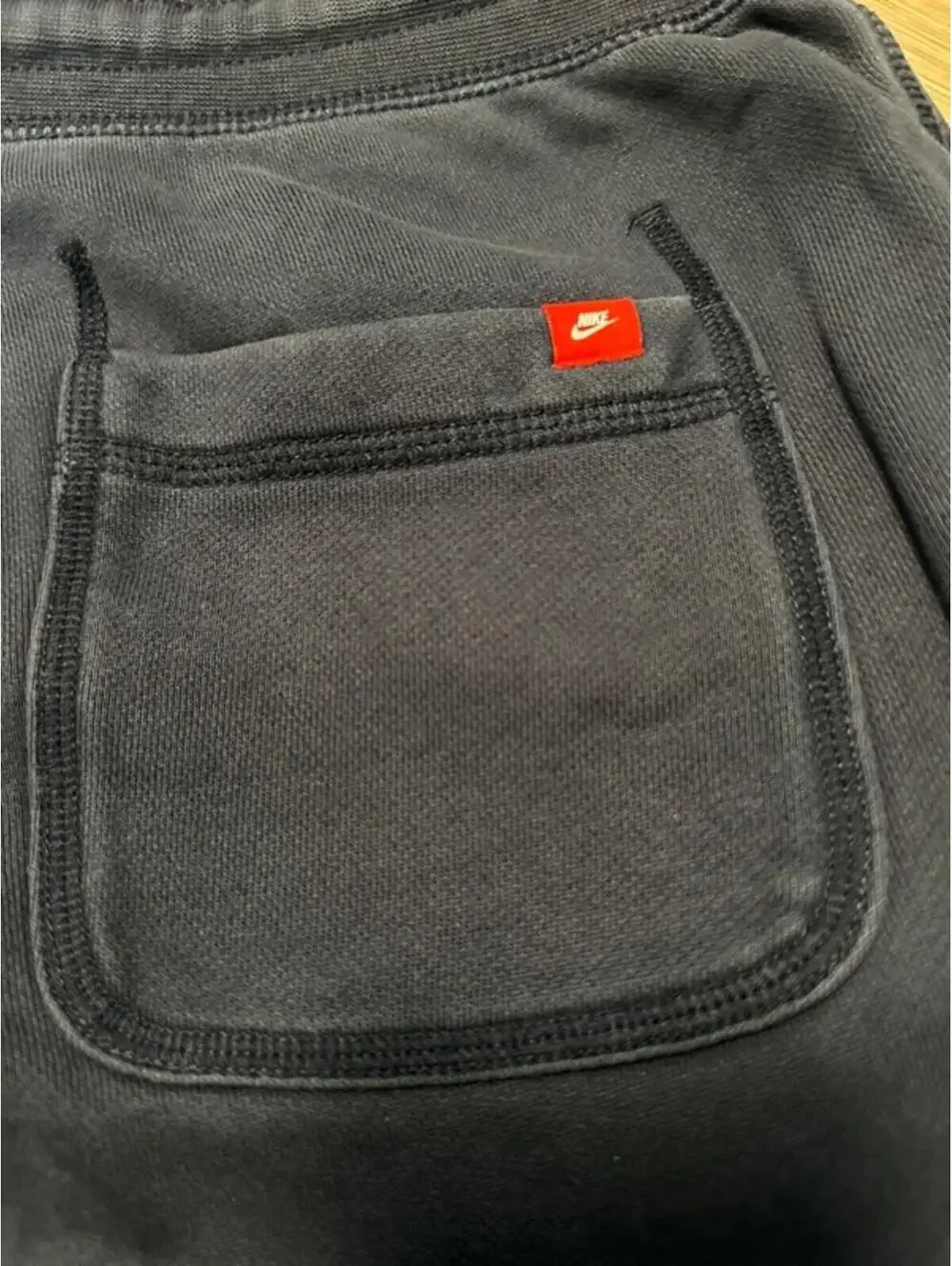 Nike Navy Blue Joggers | Size XL | Big Teal Swoosh Logo - Picture 9 of 9